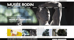Desktop Screenshot of musee-rodin.fr